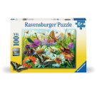 Ravensburger Kinderpuzzle - 12004049 Wunderwelt der Insekten - Insekten-Puzzle für Kinder ab 6 Jahren, mit 100 Teilen