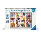 Ravensburger Kinderpuzzle - 12004118 Disney Multicharacter - Puzzle für Kinder ab 6 Jahren, mit 100 Teilen im XXL-Form