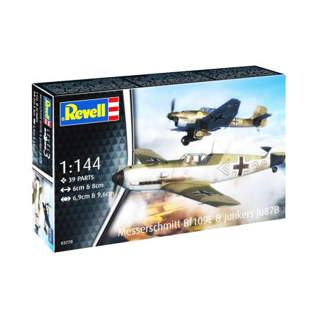 Messerschmitt Bf109E & Junkers Ju87B Stuka, Revell Modellbausatz