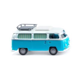 WIKING VW T2 Campingbus - eisblau weiß