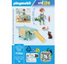 PLAYMOBIL 71746 Junge mit Meerschweinchen