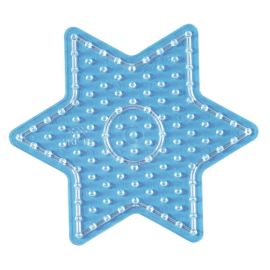 Hama® Bügelperlen Maxi-Perlen Stiftplatte Stern.
