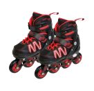 New Sports schwarz rot ABEC 7, Größe 35-38