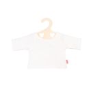 T-Shirt weiß auf Kleiderbügel, Gr. 28-35 cm