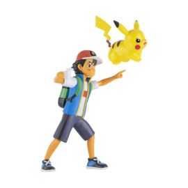 Pokémon Battle Feature Figure Ash & Pikachu