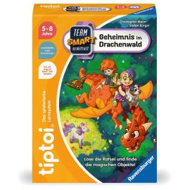 Ravensburger tiptoi Spiel 00224 - Team SMART ermittelt - Geheimnis im Drachenwald, fantastisches Logikspiel für Kinder