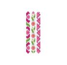 DOTZIES® Original Diamond Painting Armbänder Set „Pretty in Pink mit 3 glitzernden Armbändern 21 x 2 cm 804 Diamant Mo