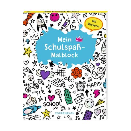 Malblock: Mein Schulspaß-Malblock