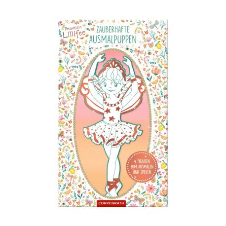 Zauberhafte Ausmalpuppen (4 Figuren) - Prinzessin Lillifee