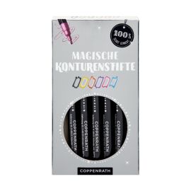 Magische Konturenstifte: 6 Farben - 100% selbst gemacht