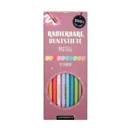 Radierbare Buntstifte Pastell - 100% selbst gemacht