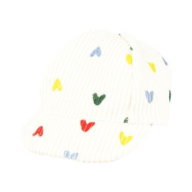 Puppen-Kappe   Herz-Konfetti  , Gr. 28-35 cm