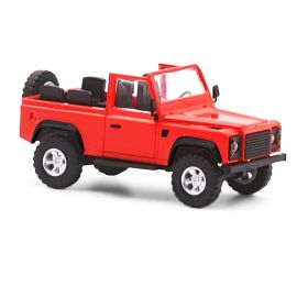 BUSCH Land Rover Def.90 offen, Rot