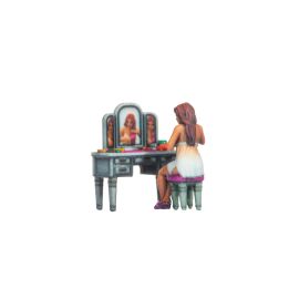 NOCH H0 Frau am Schminktisch