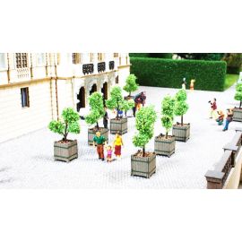 NOCH H0 Zierbäume in Kübeln, 2 Stück