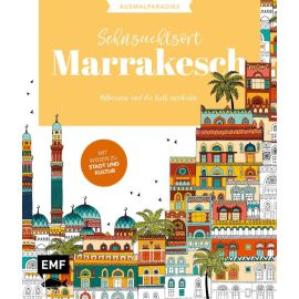 Ausmalparadies – Sehnsuchtsort Marrakesch