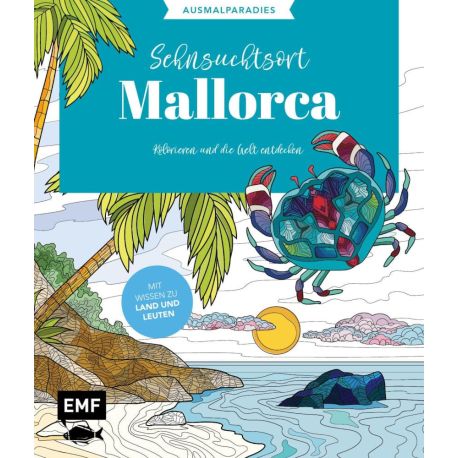 Ausmalparadies – Sehnsuchtsort Mallorca
