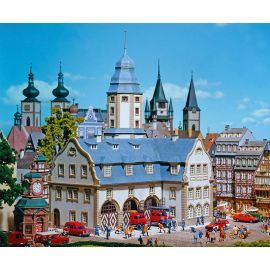 H0 Rathaus mit Feuerwache H0 Rathaus mit Feuerwache