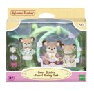 Reh Babys mit Blumenschaukel