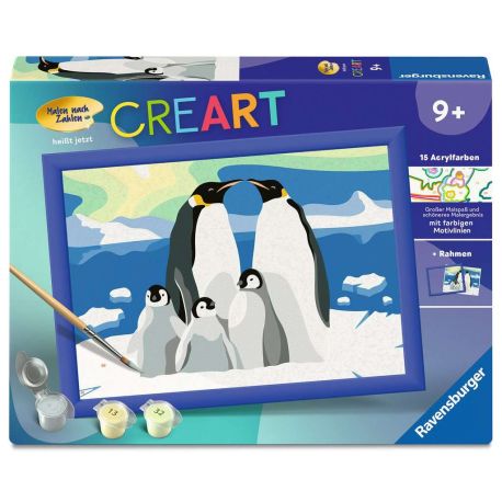 MnZ Crea Pinguinfamilie