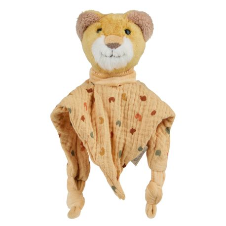 Schmusetuch S LÖWE Leo ocker