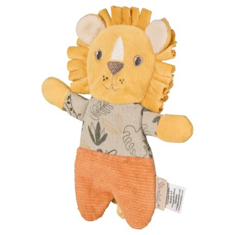 Knistertier LÖWE Leo mattgelb