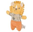 Knistertier LÖWE Leo mattgelb