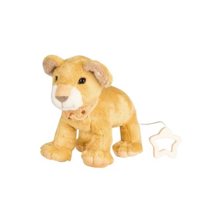 Spieluhr M LÖWE Leo mattgelb