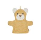 Waschhandschuh LÖWE Leo ocker