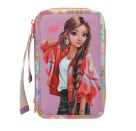 TOPModel 3-fa Federtasche m.A