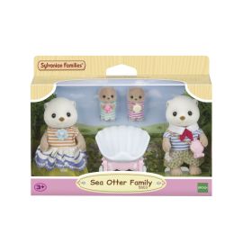 Seeotter Familie