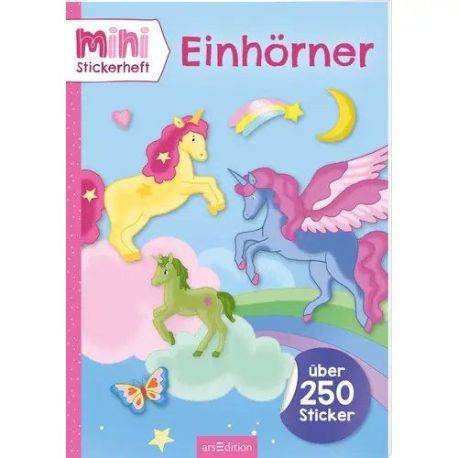 MINI-Stickerheft – Einhörner