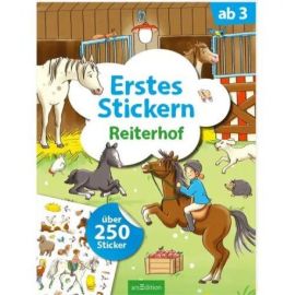 Erstes Stickern – Reiterhof