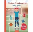 Sticker-Anziehpuppen – Beim Sport