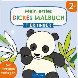 Mein erstes dickes Malbuch ab 2 – Tierkinder