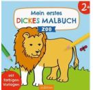 Mein erstes dickes Malbuch ab 2 – Zoo