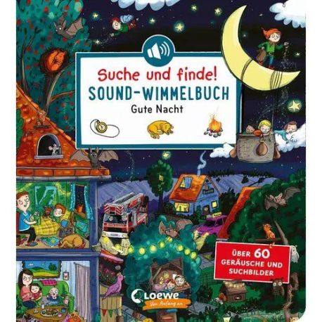 Suche und finde! Sound-Wimmelbuch - Gute Nacht