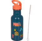 Edelstahlflasche Feuerwehr -