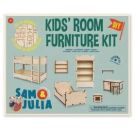 Sam   Julia: Mäusehaus-Zimmer - DIY Möbel-Baukastenset - Kinderzimmer