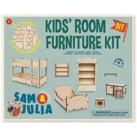 Sam   Julia: Mäusehaus-Zimmer - DIY Möbel-Baukastenset - Kinderzimmer
