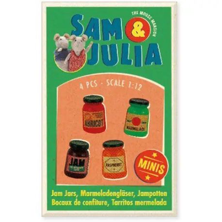Sam   Julia: Minis: Marmeladengläser (4er)