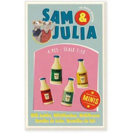 Sam   Julia: Minis: Milchflaschen (4er)