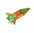 Geomag Magnetic Tiles Gems 32