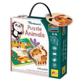 Montessori Holz-Puzzle - Tiere
