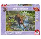PU1000T.M.Frederickson Hundeliebe, Frühlingsspaziergang mit Labrador Retriever