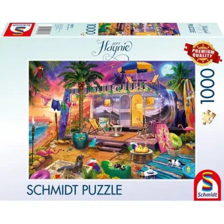 PU1000T.J.Haynie Mit dem Wohnwagen am Meer
