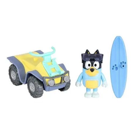 BLUEY S9 Fahrzeug + Figur - Beach Quad