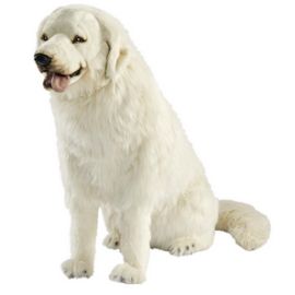 Pyrenischer Hund Sitzend 90cm