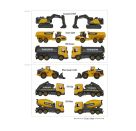 Volvo 3 Pieces Set, sortiert