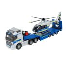 FH-16 Police Truck + Helicopter